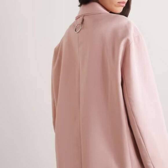 Tibi Cassius Suiting Double Layer Liam Blazer, Toffee Brown, XXS - Picture 2 of 6